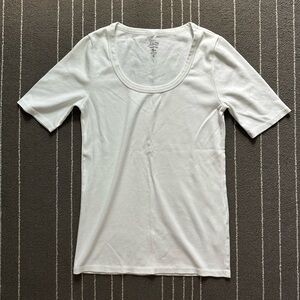 Jcrew Perfect Fit Elbow Sleeve Tee